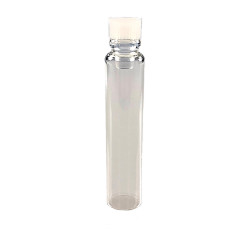 Flacon "échantillon" 2ml verre blanc avec bouchon pression