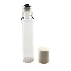Flacon verre  "roll-on" 5ml verre blanc
