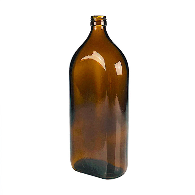 FLACON MEPLAT 1000ML VERRE JAUNE BAGUE PP28