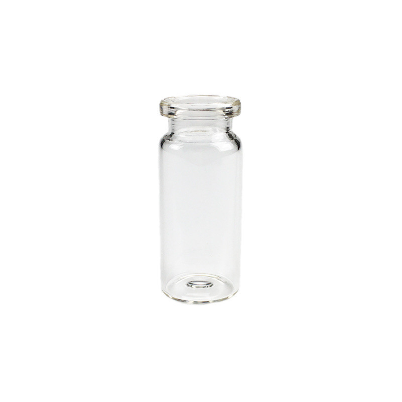 FLACON 10ML VERRE ETIRE BLANC T1 BAGUE WI20