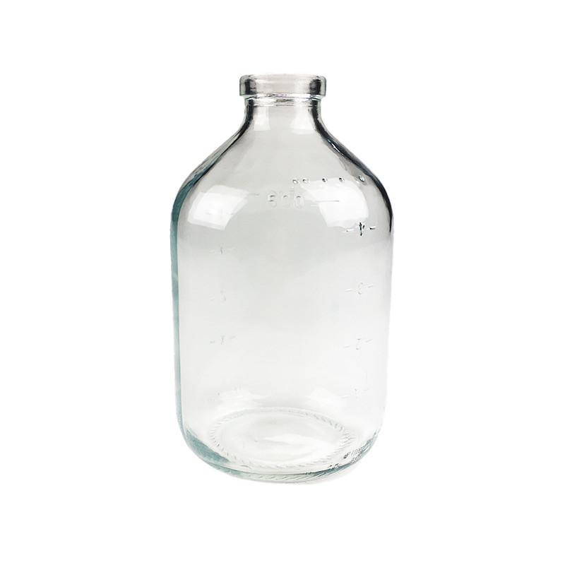 FLACON PERFUSION 500ML VERRE BLANC T2 BAGUE WI32