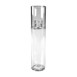 FLACON COLONNA 100ML GLASS POLYMER BAGUE 24/410 AVEC CAPOT