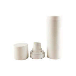 FLACON AIRLESS MICRO ROUND BLANC 30ML