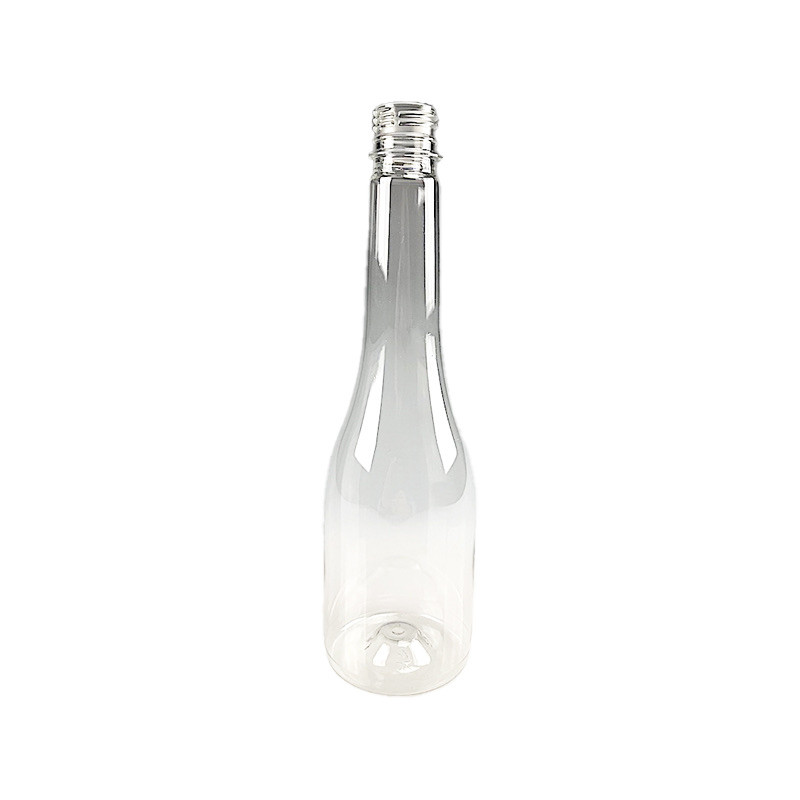 BOUTEILLE RONDE 500ML PET CRISTAL BAGUE PCO28