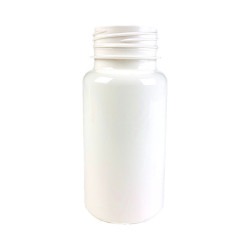 Pilulier Biodégradable 150ml PLA (Bioplastic) blanc bague TE38