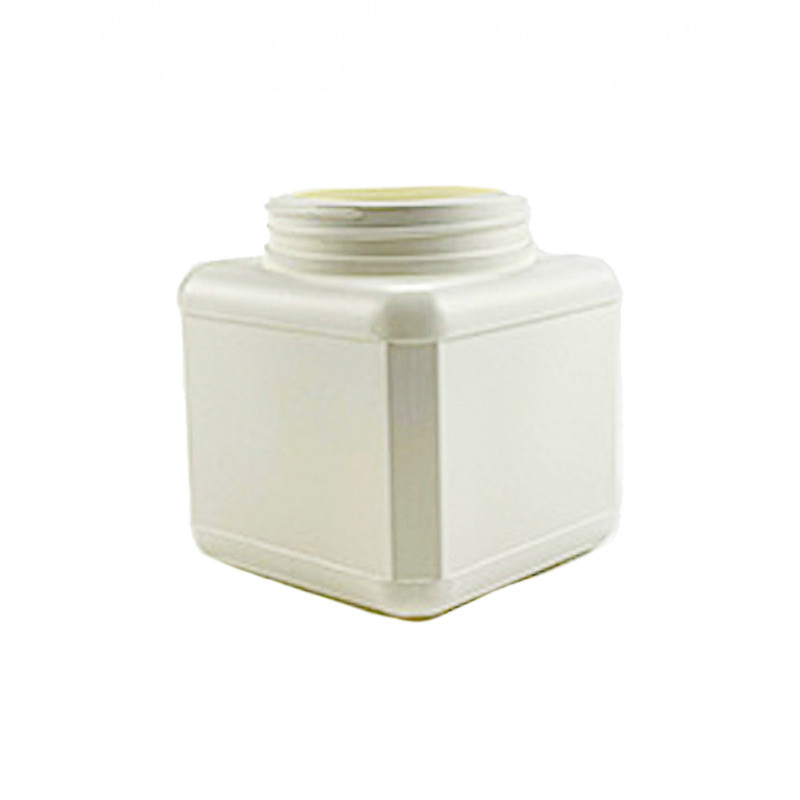 POT CARRE A VIS 500ML PEHD BLANC BAGUE 70V