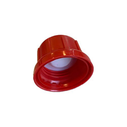 BOUCHON CLOCHE PP ROUGE DÉGAZAGE INVIOLABLE ROUGE+GODET PTFE